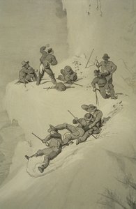 Una caduta durante l